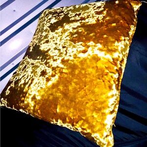 Luxurious Gold Decoration Velvet Pillow Cushion Living Bedroom Couch Sofa